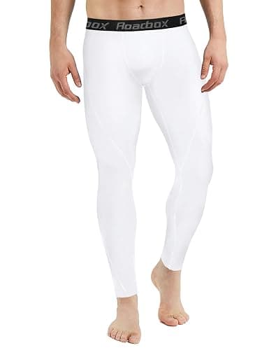 Roadbox 1, 2 or 3 Pack Men's Compression Pants Athletic Base Layer Cycling Tights Leggings for Running Yoga Basketball thumbnail 6