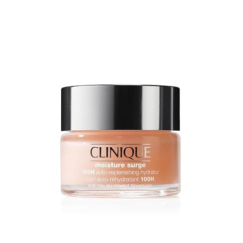 Clinique Moisture Surge 100H Auto-Replenishing Hydrator Oil Free Face Moisturizer | With Hyaluronic Acid, Aloe Bioferment and Vitamins C + E | For All Skin Types | Hydrating + Moisturizing - Image 1