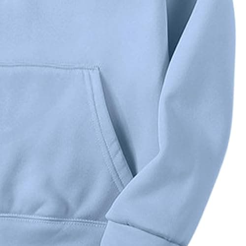 Hoodies for Men Womens Unisex Sweatshirts Hooded Pullover Casual Long Sleeve Tops Fall Outfits Fleece Regular Fit thumbnail 2