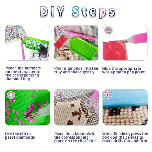 CXYQLC DIY 5D Diamond Painting Kits for Adults Diamond Art Exquisite Sports Car Diamond Painting Full Drill Crystal Rhinestone Embroidery Craft Kits for Home Wall Decor Gifts 11.8x11.8inch thumbnail 5