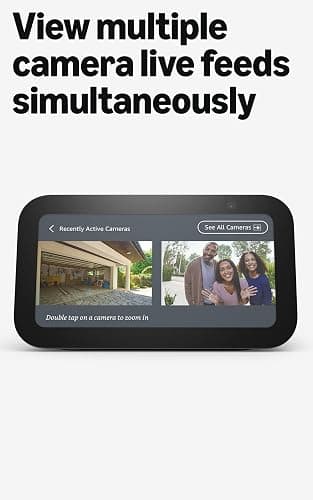 Amazon Echo Show 5 (newest model), Smart display with Alexa+ Early Access, 2x the bass and clearer sound, Charcoal thumbnail 5