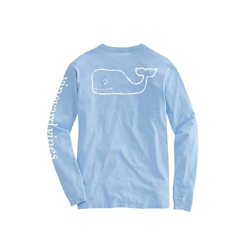 vineyard vines womens Long Sleeve Vintage Whale Pocket T-shirt - Image 1