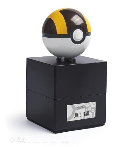 The Wand Company Original Poké Ball Authentic Replica - Realistic, Electronic, Die-Cast Poké Ball with Display Case Light Features – Officially Licensed by Pokémon thumbnail 4