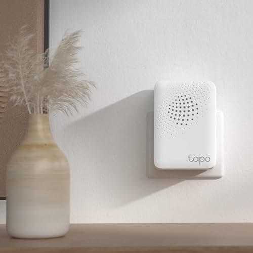 Tapo Smart Hub with Built-in Chime, REQUIRES 2.4GHz Wi-Fi, Reliable Long-Range Connections with Tapo Sensors, Sub-1G Low-Power Wireless protocol, Connect up to 64 smart devices (H100) thumbnail 2