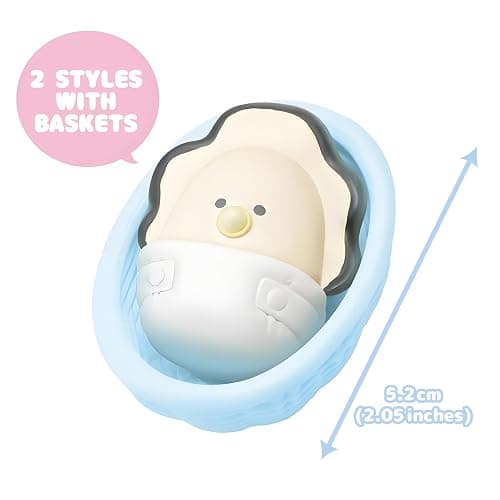 BUKURONEKO Oyster Blind Box, Kawaii Blind Box Figure(1 Pack), Original Japanese Design Collectible Toy, Pupupu Series Mystery Box for Home Decor, Birthday Gifts, Single Box thumbnail 6