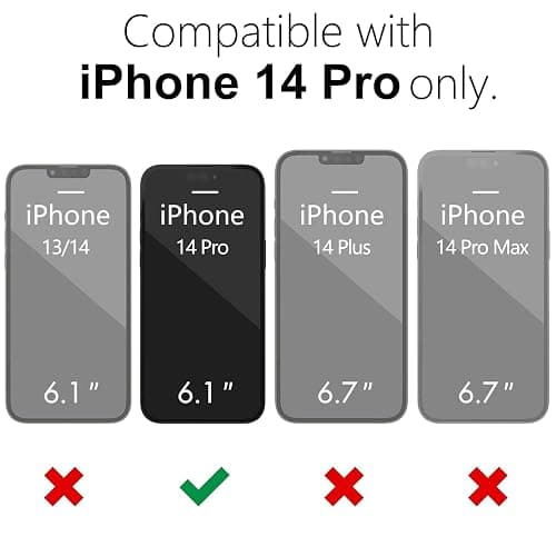 oakxco for iPhone 14 Pro Case Matte Clear, Translucent 14 Pro Phone Case, Anti-Fingerprint Frosted Hard Plastic & Soft Silicone Bumper, Slim Thin Smooth Cover for Men Women, Royal Blue - Royal Blue - 14 Pro thumbnail 2