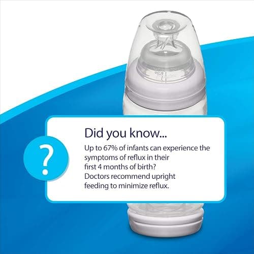 Playtex Baby VentAire Bottle, Helps Prevent Colic and Reflux, 6 Ounce Bottles, 3 Count thumbnail 6