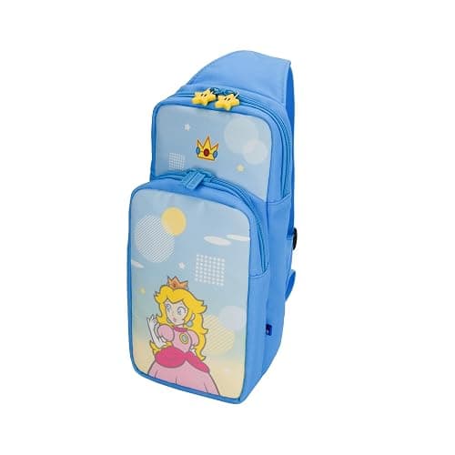 HORI Adventure Pack (City Pop Peach) Shoulder Bag for Nintendo Switch - Officially Licensed by Nintendo - Image 1