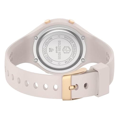 GOLDEN HOUR Digital Ladies Watches 5ATM Waterproof Sport Womens Watch with Luminous/Date/Week/Month Chronograph, Silicone Strap Swimming Watch for Women thumbnail 4