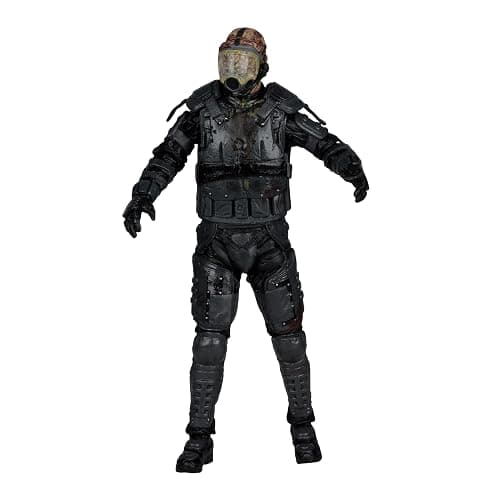 McFarlane Toys - The Walking Dead Gas Mask Zombie 5in Action Figure - Image 1
