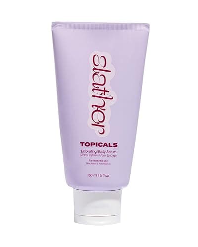 Topicals Slather Exfoliating Body Serum - With Retinol, Squalane, Urea and AHAs for Bumpy, Rough or Textured Skin - AHA Exfoliating Serum for Body (5 Fl Oz) - Image 1