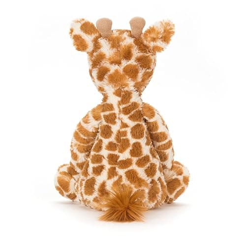 Jellycat Bashful Giraffe Stuffed Animal, Medium 12 inches - Safari Plush Toy - Classic Children's Gift thumbnail 5