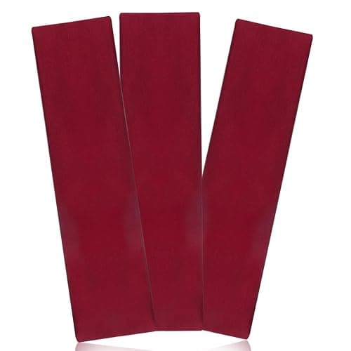 Aclovcy Headbands for Women Non Slip Head Bands for Women's Hair cute elastic womens headbands Soft Cotton Cloth Fashion headband for women for Daily Workout Sports Running Yoga (Red) - Image 1