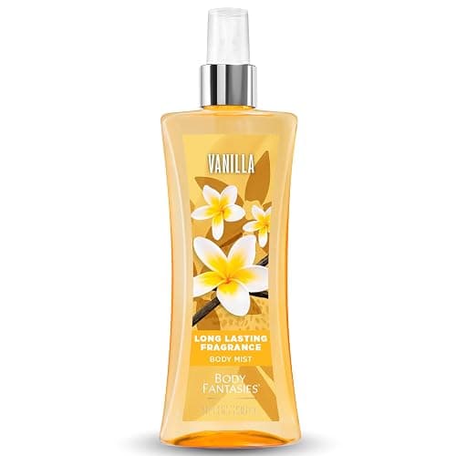 Body Fantasies Fragrance Body Spray, Vanilla, 8 Ounce - Image 1
