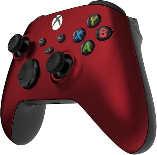 Custom Controllerzz Wireless Controller for Microsoft Xbox Series X/S & Xbox One - Custom Soft Touch Feel - Custom Xbox Series X/S Controller (X/S Red) thumbnail 3