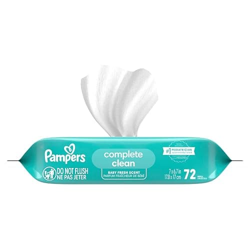 Pampers Complete Clean Baby Wipes - Fresh Scent 12X 864 Count thumbnail 10