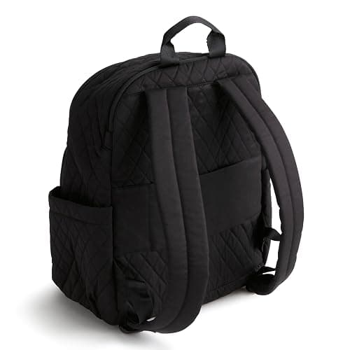 Vera Bradley Women's Bancroft Backpack - Premium Cotton, Moonless Night, One Size thumbnail 2