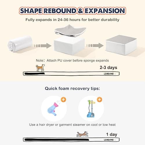 little dove Large 4-Piece Set Climbing Toys for Toddlers 1-3, Baby Foam Climbing Blocks for Toddlers,Soft Play Toddler Climbing Toys Indoor for Crawling Climbing and Sliding,Foam Play Gym,Gray & White thumbnail 3