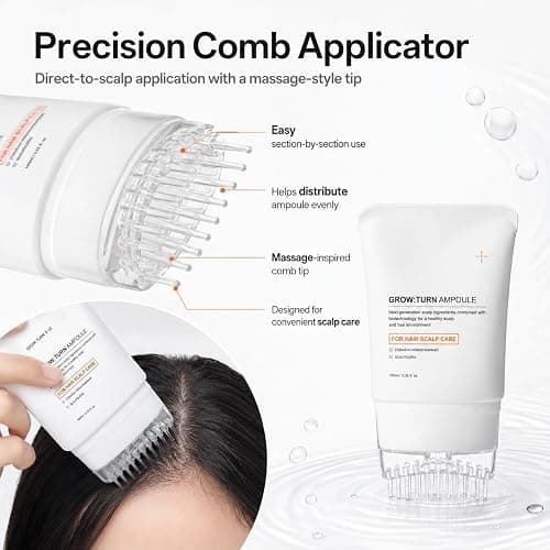 Lilyeve Growturn Hair Growth Serum with Scalp Applicator Brush for Daily Scalp Care Routine thumbnail 4