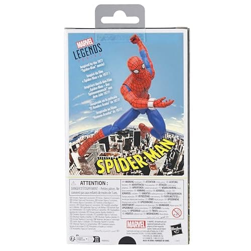 Marvel Legends Series Spider-Man '77 Action Figure thumbnail 7