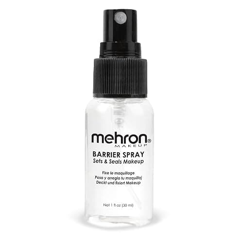 Mehron Makeup Barrier Spray | Makeup Setting Spray for Face 1 fl oz (29 ml) - 1 Ounce - Image 1
