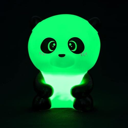 Legami - Luce notturna per Bambini, 4 Colori, Batterie incluse, 20 Ore di Autonomia, 9x11,5 cm, Tema Panda thumbnail 2