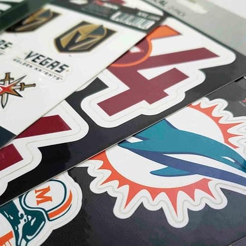 FANMATS NFL Unisex-Adult NFL 3 Piece Decal Set thumbnail 5