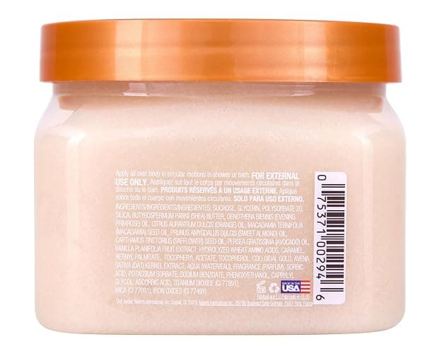 Tree Hut Body Scrub, Vanilla, 18 Oz | Exfoliating & Hydrating Sugar Scrub with Shea Butter & Essential Oils, Smooth Skin, Body Exfoliator For All Skin Types thumbnail 3