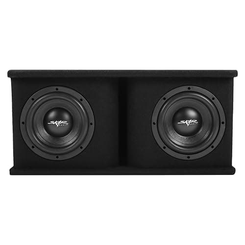 Skar Audio Dual 8" 1400W Loaded SDR Series Vented Subwoofer Enclosure | SDR-2X8D4 thumbnail 2
