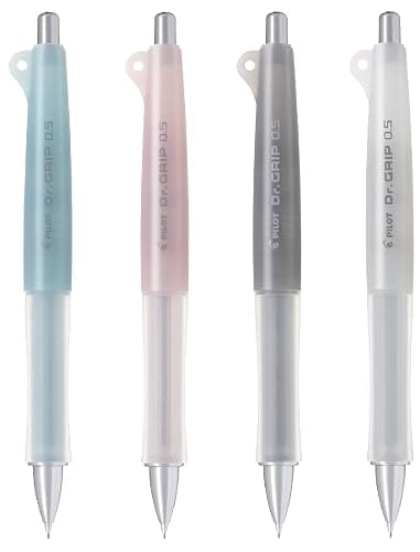 PILOT HDG50RIW Doctor Grip Classic Mechanical Pencil, 0.5mm, Ice White thumbnail 5