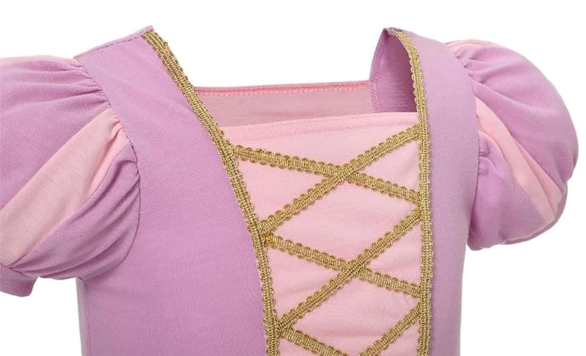 Dressy Daisy Toddler and Little Girls Princess Dress Up Clothes for Halloween Birthday Party Everyday Outfit Play Wear thumbnail 4