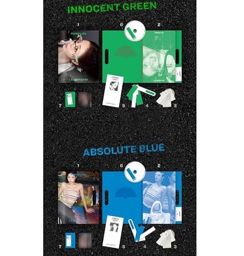 LE SSERAFIM PUREFLOW [INNOCENT GREEN Ver.] 2nd Studio Album thumbnail 3