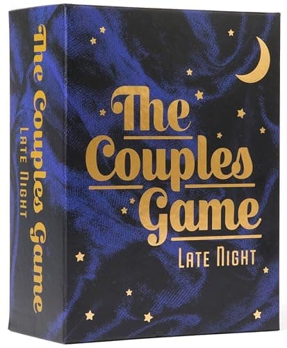 The Couples Game Late Night [Fun Adult Card Game for Date Nights | Romantic Couples Gift for Him or Her | 150 Questions for 2 Players | Perfect For Anniversary, Engagement, Valentine's Gift] - Image 1