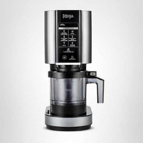 Ninja NC301 CREAMi Ice Cream Maker, for Gelato, Mix-ins, Milkshakes, Sorbet, Smoothie Bowls & More, 7 One-Touch Programs, with (2) Pint Containers & Lids, Compact Size, Perfect for Kids, Silver thumbnail 14