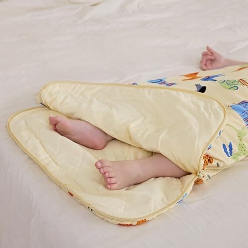 babee Reshinee Bamboo Viscose Sleep Sack for Babies and Toddlers 1.0 Tog Wearable Blanket 2-Way Zipper Baby Shower Gifts thumbnail 5