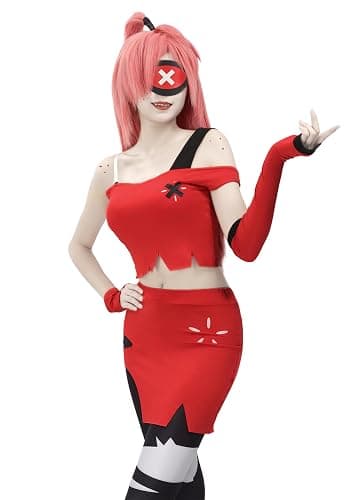 C-ZOFEK US Size Cosplay Costume With Gloves Eye Mask Shoes Cover Full Set Outfit for Halloween Women thumbnail 3
