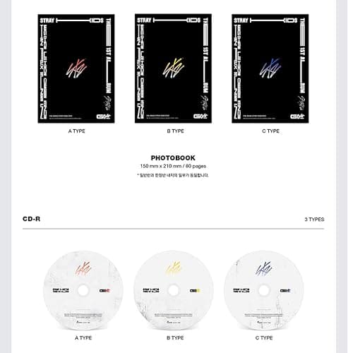 STRAYKIDS GO LIVE (Standard Version) the 1st Album A Type CD-R+Photobook+Photocards+4 Cuts Film+Secret Card+Unit Lyric Leaflet+(Extra 4 Photocards+1 Double-Sided Photocard+Pocket Mirror) thumbnail 3