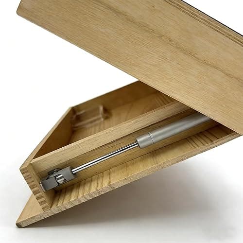 1PCS Floating Shelf with Secret Compartment in Original Wood Color,Concealed Floating Shelf,Ideal Concealment Shelf Decor for Elegant Storage,Modern Hidden Shelf Safe for Living Room,Bedroom,Office thumbnail 3