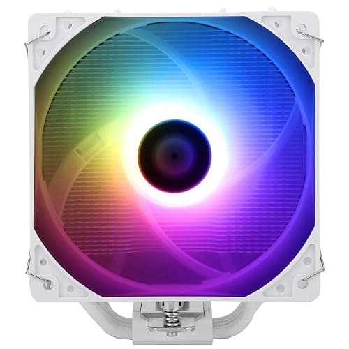 Thermalright AssassinX120 SE ARGB White CPU Air Cooler, AX120 SE ARGB, 4 Heat Pipes, TL-C12CW-S PWM Quiet CPU Fan with S-FDB Bearing, for AMD AM4/AM5/Intel 1700/1150/1151/1200/1851 thumbnail 6