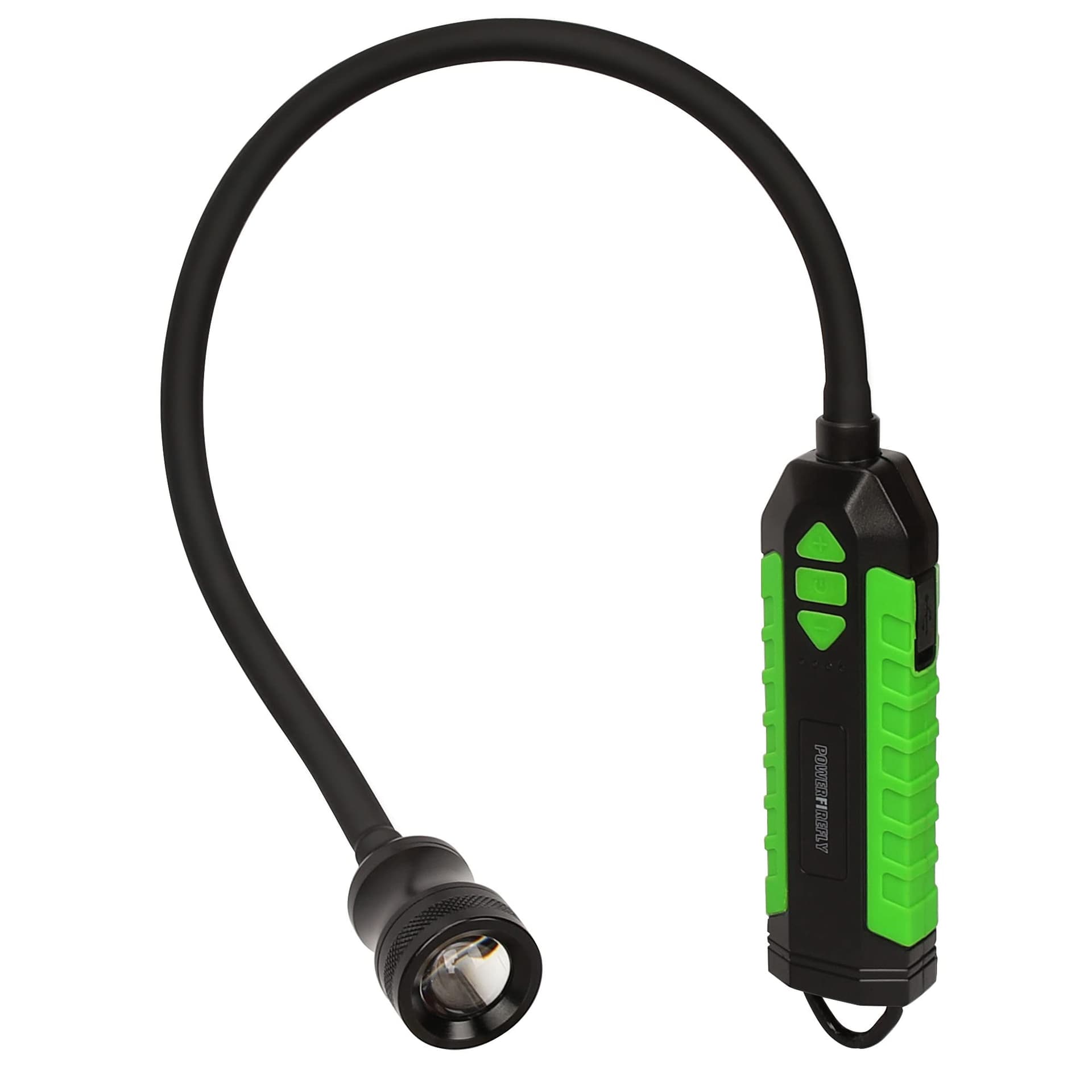 300 Lumens Rechargeable LED Work Light with 18-Inch Flexible Gooseneck, Built-in Hook, Strong Magnetic Base, Zoomable Lens, for Work Bench, Car Repairing, Grill Light and Inspection - Image 1