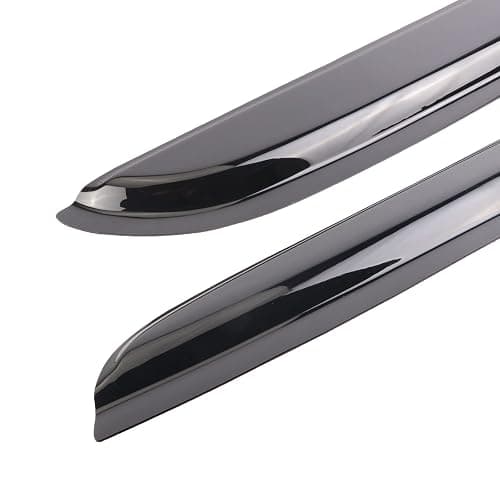 SONTIAN 4pcs Window Visors Tape-On for 2002-2008 Dodge Ram 1500, 2003-2009 Ram 2500 & 3500 with Crew/Extended Cab Sun Rain Guard Side Window Wind Deflectors thumbnail 7