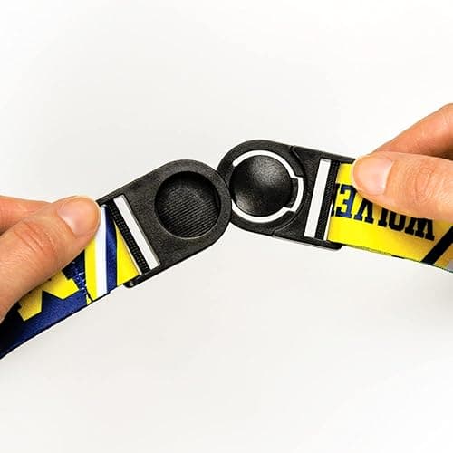 Rico Industries NCAA 18" x 1" Premium Unisex-Adult Safety Breakaway Lanyard thumbnail 4