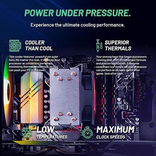 Skytech Nebula Gaming PC Desktop, Ryzen 5 5500 3.6 GHz (4.2GHz Turbo Boost), NVIDIA RTX 3050 6GB GDDR6, 500GB SSD, 16GB DDR4 RAM 3200, 650W Gold PSU, Wi-Fi, Win 11 thumbnail 7