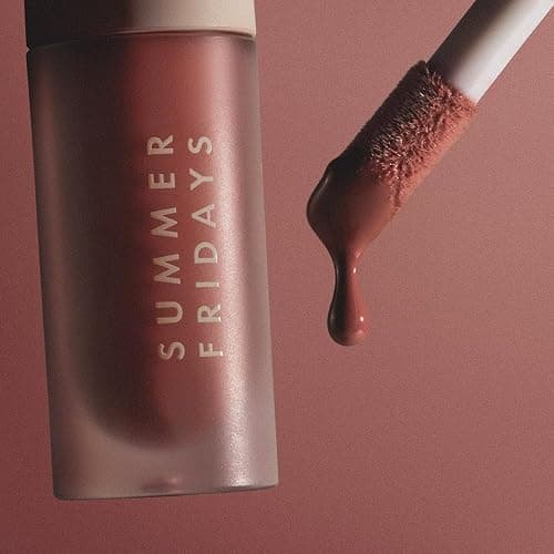 Summer Fridays Dream Lip Oil - Tinted Lip Oil with Moisturizing Sheer Coverage, High-Shine and Deep Hydration - Non-Sticky Formula for Long-Lasting Softness - Blush Dreams (0.15 Oz) thumbnail 6