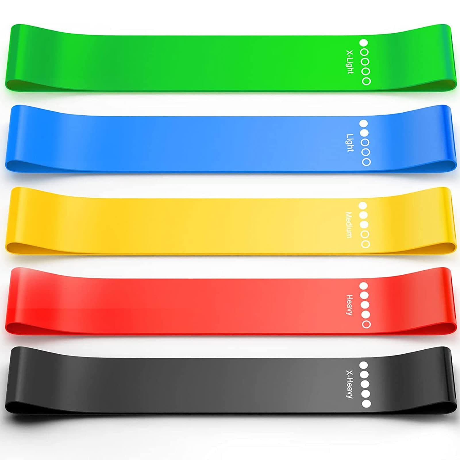 5 Pack Resistance Bands for Working Out - Image 1