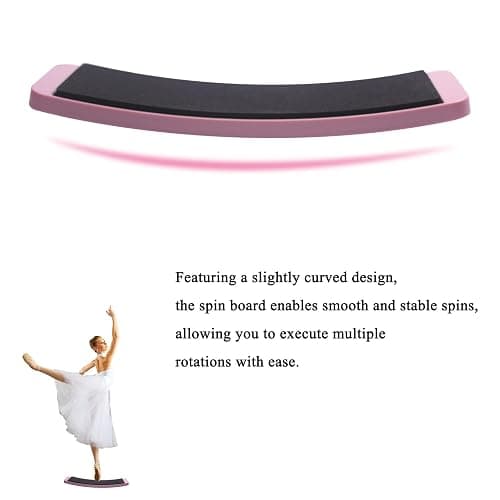 Turn Board for Dancers, Ballet Turning Board, Turning Boards for Dancers, Spinning Boards for Pirouette, Turns and Balance, Spinner Boards for Dancers, Ice Skaters, Gymnasts and Cheerleaders thumbnail 3