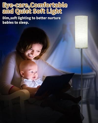 LEAZZLE Lampadaire sur Pied Salon,2700K-5500K Température de Couleur&Gradation Continue,Lampe pied LED moderne,Lampadaire Salon Dimmable avec Synchronisation Musicale pour Chambre,Étudier,Bureau thumbnail 4