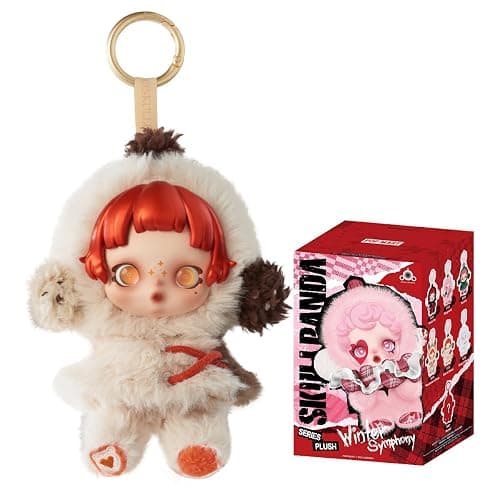 POP MART SKULLPANDA Winter Symphony Series Plush Action Figure Collectible Toy Gift 1 Piece - Winter Symphony - 1PC - Image 1