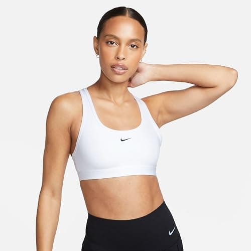 NIKE Women's W Nk Swsh LGT SPT Bra Sports Bra thumbnail 3