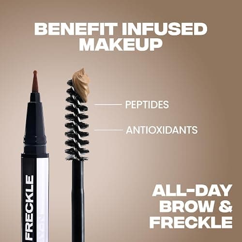 Sacheu Brow & Freckle STAY-N Tinted Eyebrow Gel & Faux Freckle Pen — 2-in-1 Longwear Water Resistant Brows Tint, Cruelty-Free & Vegan, Caramel Latte thumbnail 5